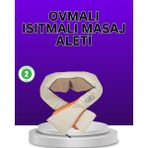 Isıtma Fonksiyonlu Ovmalı Boyun Omuz ve Vücut Masaj Cihazı Rahatlatıcı - 000-Siyah