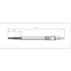 Isıtma Kızdırma Bujısı W203 C30 Cdı 5V Ge116 0100266042 Mercedes
