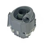 Isıtma pompası, tahliye pompası, drenaj pompası, 100 Volt, orijinal Bosch Siemens 00651956 651956, Küppersbusch 437844 hortum kelepçesi ile Neff Balay Constructa Gaggenau Pitsos Profilo Tecnik Viva
