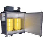 Isıtmax Endüstriyel Elektrikli Varil ve Ibc Tank Isıtma Fırını, Isıtma Kabini 2 Varil