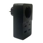 Isıya Dayanıklı Termal Akım Korumalı 1 Priz Girişli 2 USB Girişli 2 Type-C Girişli Pirz