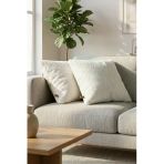 İskandinav Bohem 2 Li Teddy Puffy Kırlent Kılıfı 50X50 Cm Beyaz