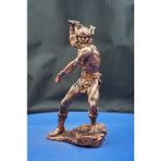 Iskandinav Mitolojisi Thor Heykel Biblo – Savaşçı Ruhun Simgesi Dekoratif Aksesuar (27 Cm) - Bronz