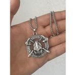 İskandinav Viking Mitoloji Sparta Savaşçısı Figürlü Kolye