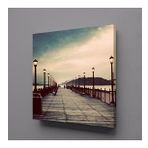İskele Deniz Kanvas Tablo 30x30cm