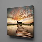 İskele Kanvas Tablo 40x40cm