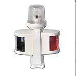 İskele-Sancak-Demir Kombine Fener LED Işık Beyaz 180 mm ABS Plastik