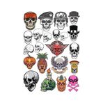 İskelet Sticker Set-13 25 Parça Telefon, Tablet, Defter, Laptop Sticker