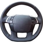 İskender Oto Aksesuar Citroen C4 2012-2018 Arası Tam Uyumlu Spor Deri Direksiyon Kılıfı