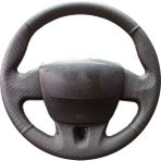 İskender Oto Aksesuar Renault Kangoo 4 (2014-2020) Tuşsuz Direksiyon Tam Uyumlu Spor Deri Direksiyon Kılıfı
