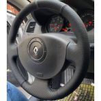 İskender Oto Aksesuar Renault Megane 2-Kangoo-Scenic 2 noktalı karbon desen gri dikiş