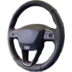 İskender Oto Aksesuar Seat Leon-Toledo-Ibiza 2013-2020 Spor Siyah Direksiyon Kılıfı