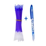 İşkur Makina Isı Ile Uçan Kalem Içi Ve Kalem Mavi 1 Kalem 10 Uç Silinebilen Refill, ISKR750015324
