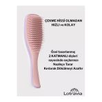 Islak Saç Açıcı Tarak Lila&Toz Pembe