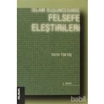 İSLAM DÜŞÜNCESINDE FELSEFE ELEŞTIRILERI - FATIH TOKTAŞ