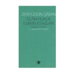 İslam Hukuk İlminin Esasları Türkiye Diyanet Vakfı Yayınları