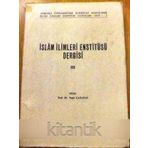 İslam İlimleri Enstitüsü Dergisi Iıı