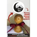 İslami-Türk Kitap Mührü, Kitap Kaşesi,Kişiye Özel, Ahşap