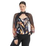 İşleme Detaylı Bolero ve Büstiyer Takım - Çıkarılabilir Bolero - Modern ve Şık - Özel Gün ve Davetler için Takım, Siyah, 40