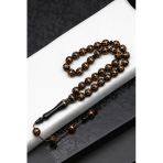 İşlemeli Kuka Tesbih 7 X 8 Mm Küre Kesim - T-1679