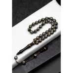 İşlemeli Kuka Tesbih 7 X 8 Mm Küre Kesim - T-1681