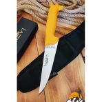 Işlemeli Tpe Sap Outdoor Kamp Bıçağı Çakısı Kılıflı Piknik Bıçak Çakı Mutfak Bıçağı ( KMİ-547 )