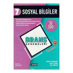İşleyen Zeka Yayınları 7. Sınıf Sosyal Bilgiler Branş Denemeleri - Ümit Kılıç