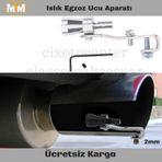 Islık Sesli Egzoz Ucu Aparatı Küçük