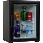 ISM Siyah Cam Kapılı Mini Buzdolabı 40 lt Büro Tipi Enerji Sınıfı G Mekanik Kontrol SM-40G