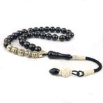 Isme Kişiye Özel Gümüş Kazaz Püskül Gürcistan Oltu Tesbih Tespih