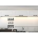 Isme Özel Mutfak Yapıştırma Siyah Çok Amaçlı Duvar Sticker - 30 x 36
