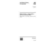 ISO 1099:2006, Metallic materials - Fatigue testing - Axial force-controlled method