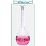 Isolab 013.01.300 Balon Joje Standard Şeffaf Mavi Skala 300 ml Ns 14/24 2 Adet