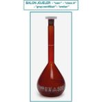 Isolab 014.01.101 Balon Joje Standard Amber Beyaz Skala 100 ml Ns 14/23 2 Adet