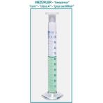 Isolab 016.01.010 Mezür Çalkalama Hexagonal Cam Tabanlı Mavi Skala 10 ml 2 Adet