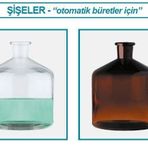 İsolab 020.07.025 Otomatik Büret Şişesi - Amber - 2000 Ml (1 Adet)