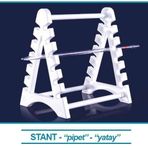 İsolab 022.02.001 Pipet Standı - P.p - Yatay (1 Adet)