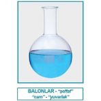 İsolab 029.02.906 Balon - Cam - Dibi Yuvarlak - 6000 Ml (1 Adet)