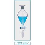 Isolab 032.01.500 Damlatma Hunisi - Cam - Armudi - Dereceli - Ptfe Musluklu - 500 ml (1 Adet)