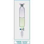 Isolab 032.02.100 Damlatma Hunisi - Cam - Silindirik - Dereceli - Ptfe Musluklu - 100 ml (1 Adet)