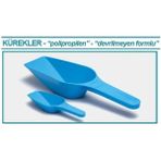 Isolab 037.30.901B Kürek - P.p - Dibi Düz - 1000ML - Mavi - 1 Adet