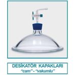 İsolab 039.07.250 Desikatör Kapağı - Vakumlu - Çap 250 Mm (1 Adet)