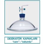 İsolab 039.07.300 Desikatör Kapağı - Vakumlu - Çap 300 Mm (1 Adet)