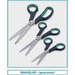 Isolab 048.30.130 Makas Genel Kullanım Için 130 mm Düz 1 Adet