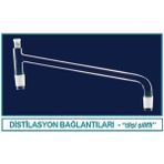 Isolab 065.53.014 Distilasyon Bağlantısı Kondensersiz ERKEK:NS14/23DIŞI: NS14/23150 mm 1 Adet