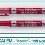 İsolab 099.01.002 Kalem - Yazı İçin - Çift Uçlu (3 Adet)