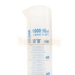 İsolab 1000 ml Mavi Skala Plastik Mezür