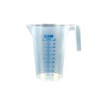 ISOLAB Beher Kulplu P.p Kısa Form Mavi Skala 2000 ml (1 Adet) 026.04.902