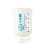 ISOLAB Isolab 500ml Ölçü Kabı Beher Mavi Skala