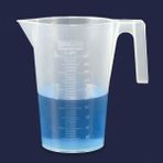 Isolab Kulplu Beher - Polipropilen 250 ml (1 Paket 1 Adet) - Mavi Baskılı